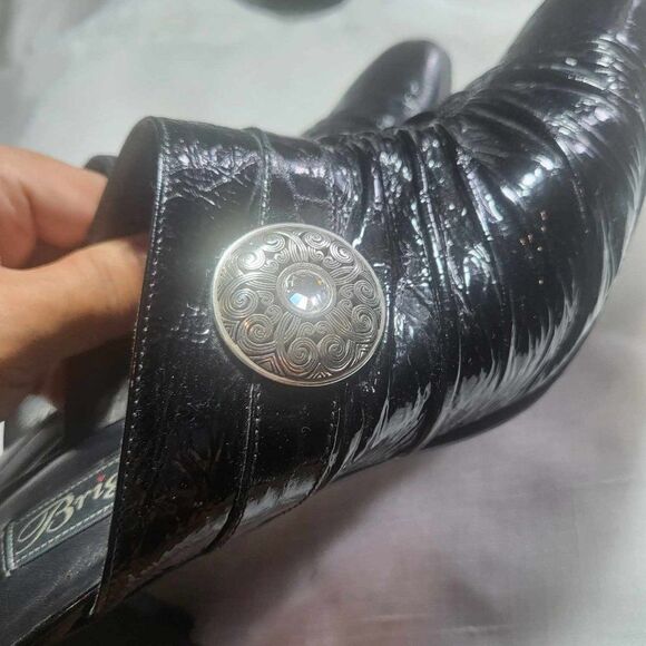 Brighton Pump heel shoes Suze 8.5 Color Black .used - Picture 8 of 8